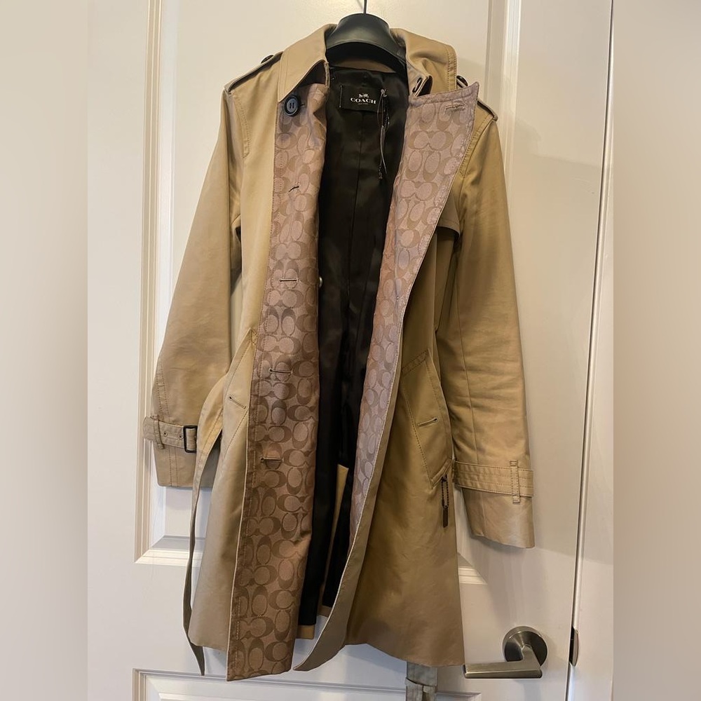 Coach trench coat